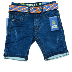 Boys Denim Shorts – Stretch, Comfortable Fit, Everyday Wear