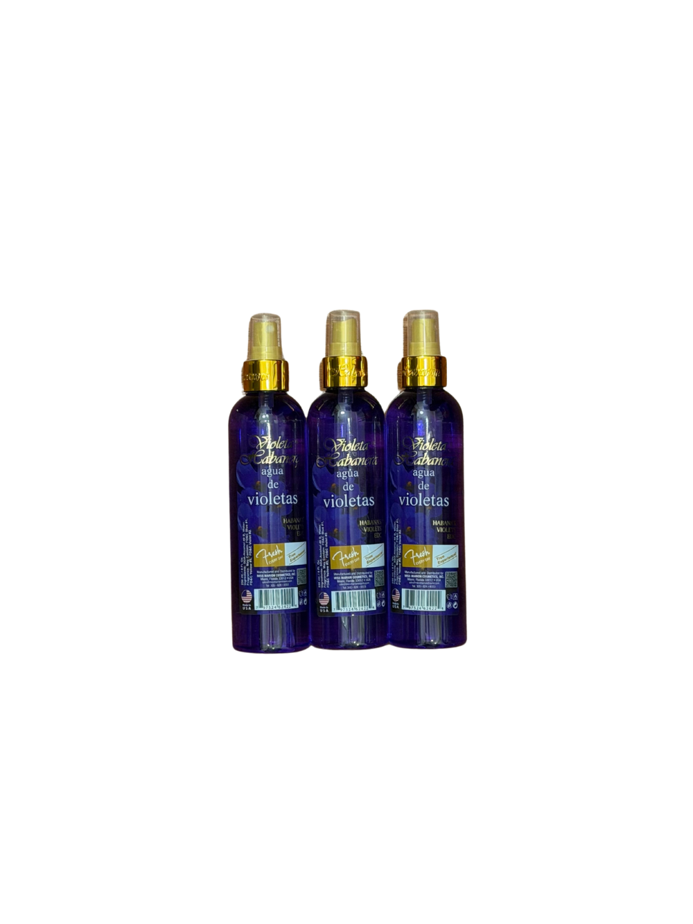 AGUA DE VIOLETA HABANERA 3 PACK